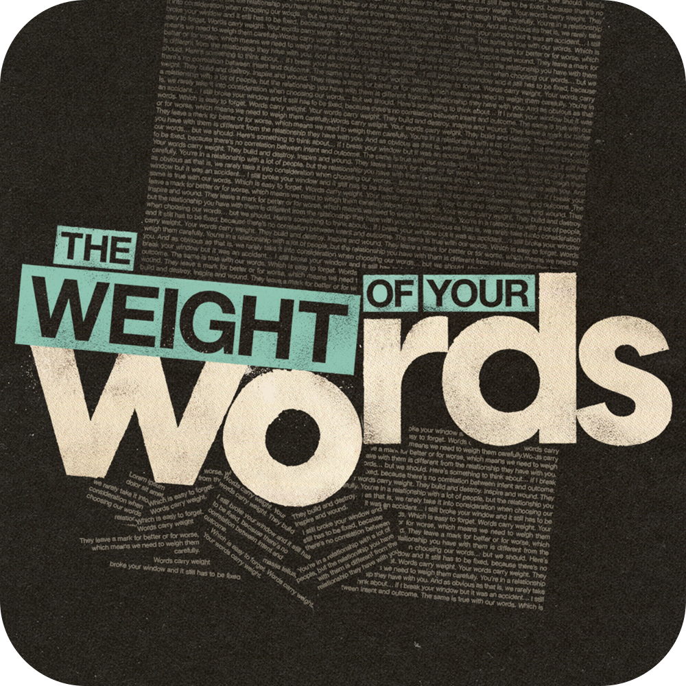The Weight of Your Words 2023 - Basic Sermon Kit I 3-Part