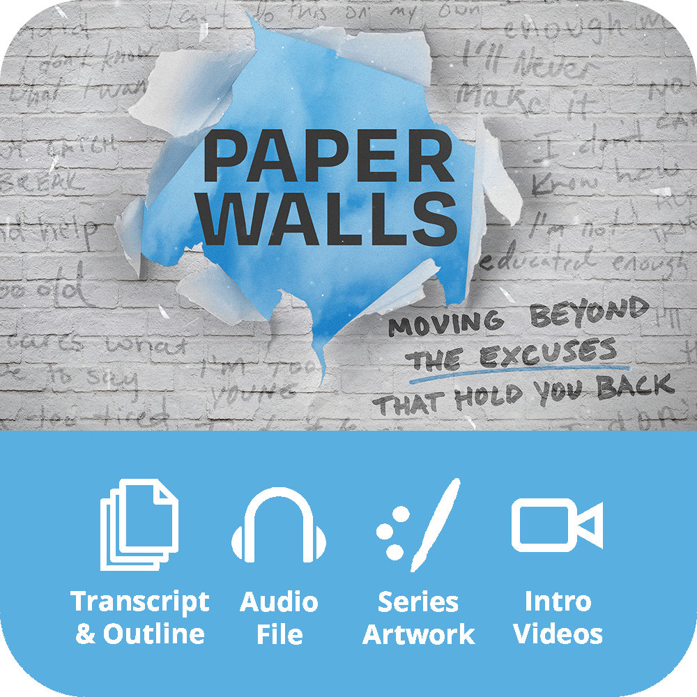Paper Walls - Premium Sermon Kit | 4-Part