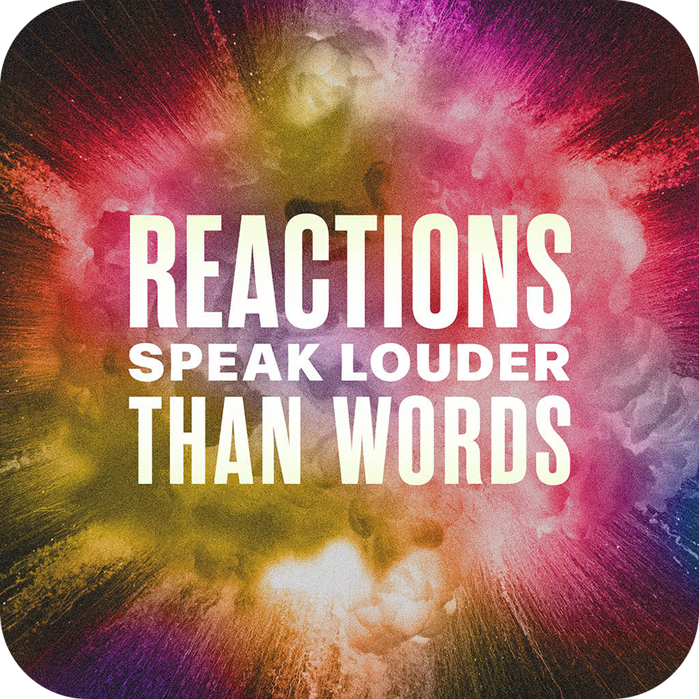 Reactions Speak Louder Than Words - Basic Sermon Kit | 3-Part