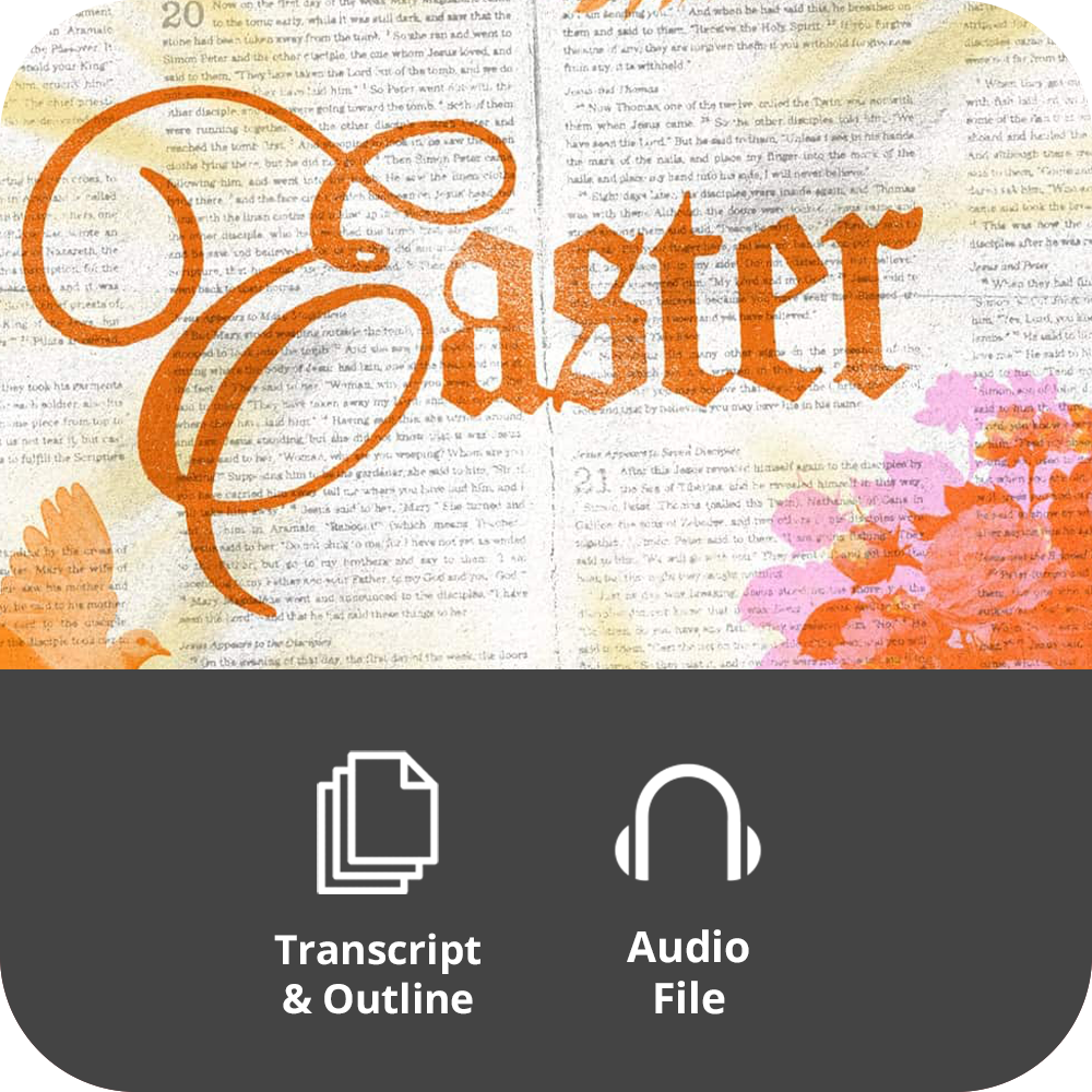 Easter 2026 - Basic Sermon Kit I 1-Part