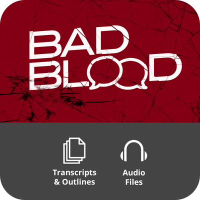 Bad Blood Sermon Kit | 4 - Part - Irresistible Church Network Store