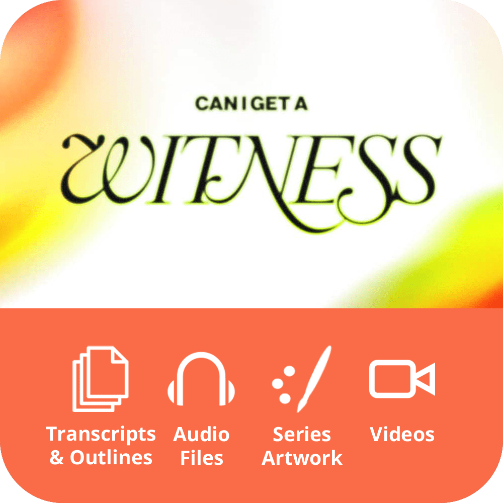 Can I Get A Witness - Premium Sermon Kit I 3 - Part - Irresistible Church Network Store