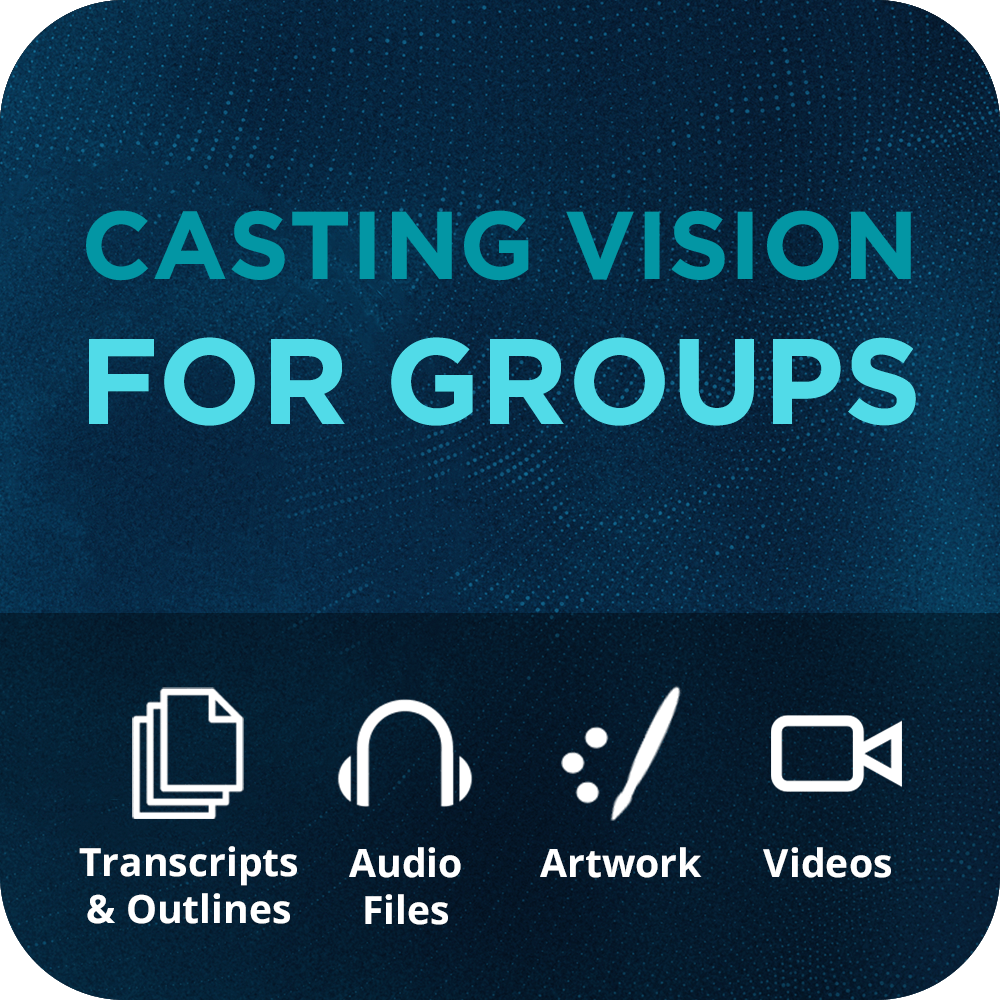 Casting Vision for Groups Basic Sermon Kit | 3 - Part - Irresistible Church Network Store