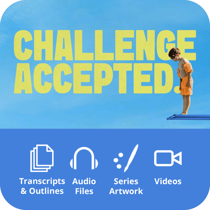 Challenge Accepted - Premium Sermon Kit I 3 - Part - Irresistible Church Network Store