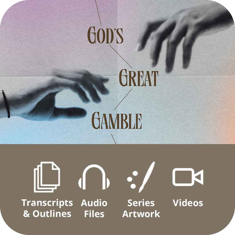 God's Great Gamble - Premium Sermon Kit | 1 - Part - Irresistible Church Network Store