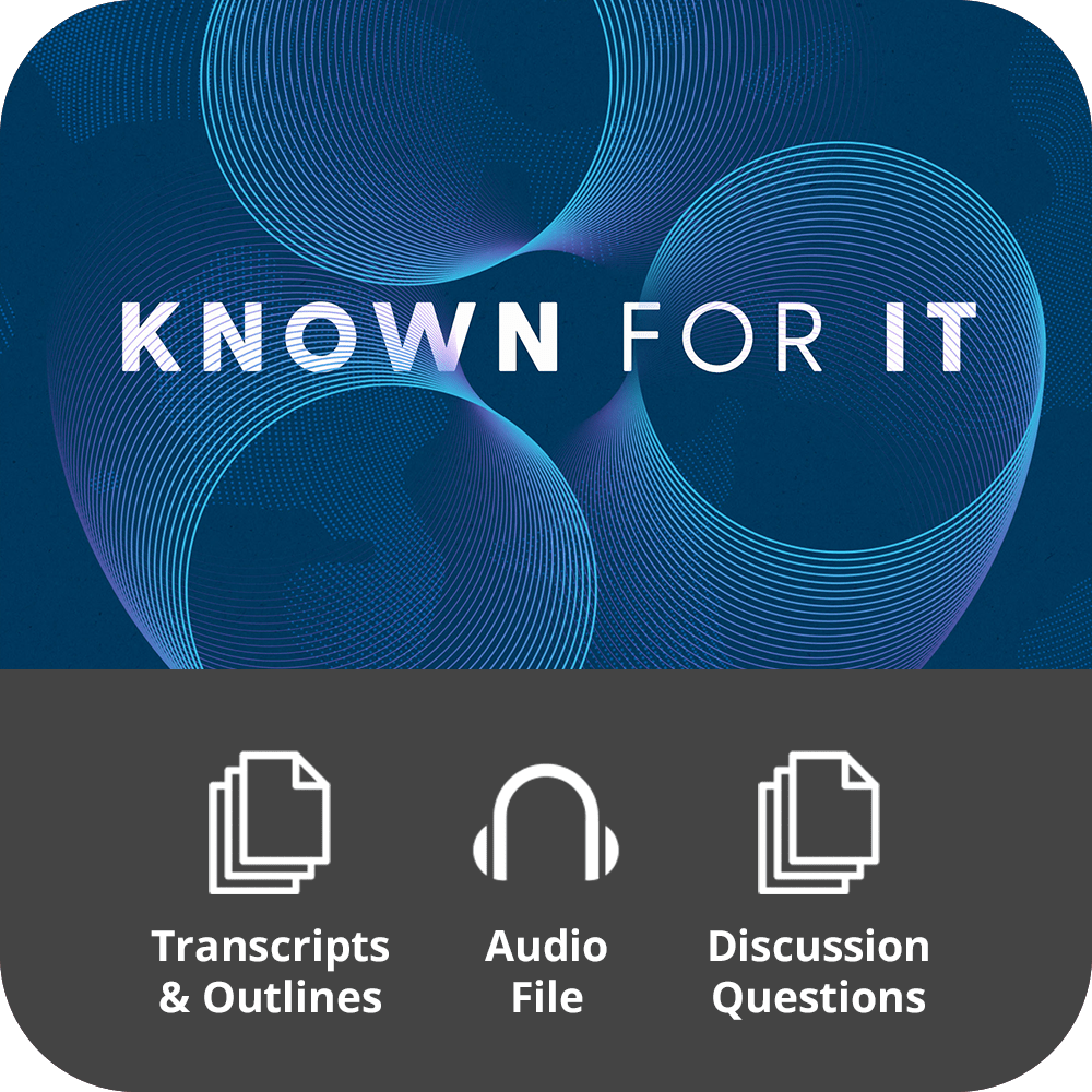 Known For It - Basic Sermon Kit | 1 - Part - Irresistible Church Network Store