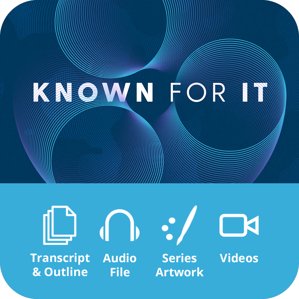 Known For It - Premium Sermon Kit | 1 - Part - Irresistible Church Network Store