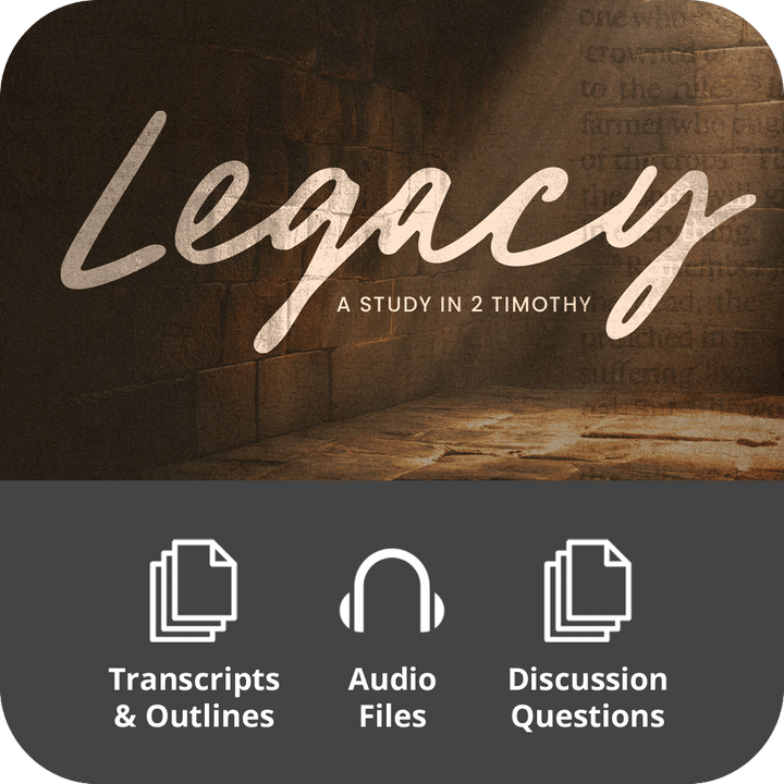 Legacy - Basic Sermon Kit I 3 - Part - Irresistible Church Network Store