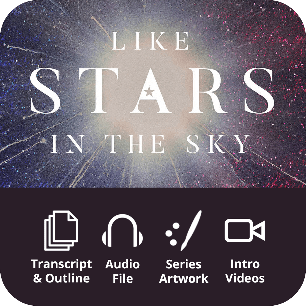 Like Stars in the Sky - Premium Sermon Kit | 1 - Part - Irresistible Church Network Store