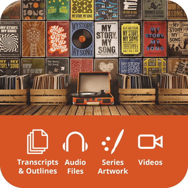 My Story, My Song - Premium Sermon Kit I 6 - Part - Irresistible Church Network Store