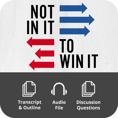 Not In It To Win it - Basic Sermon Kit | 2 - Part - Irresistible Church Network Store