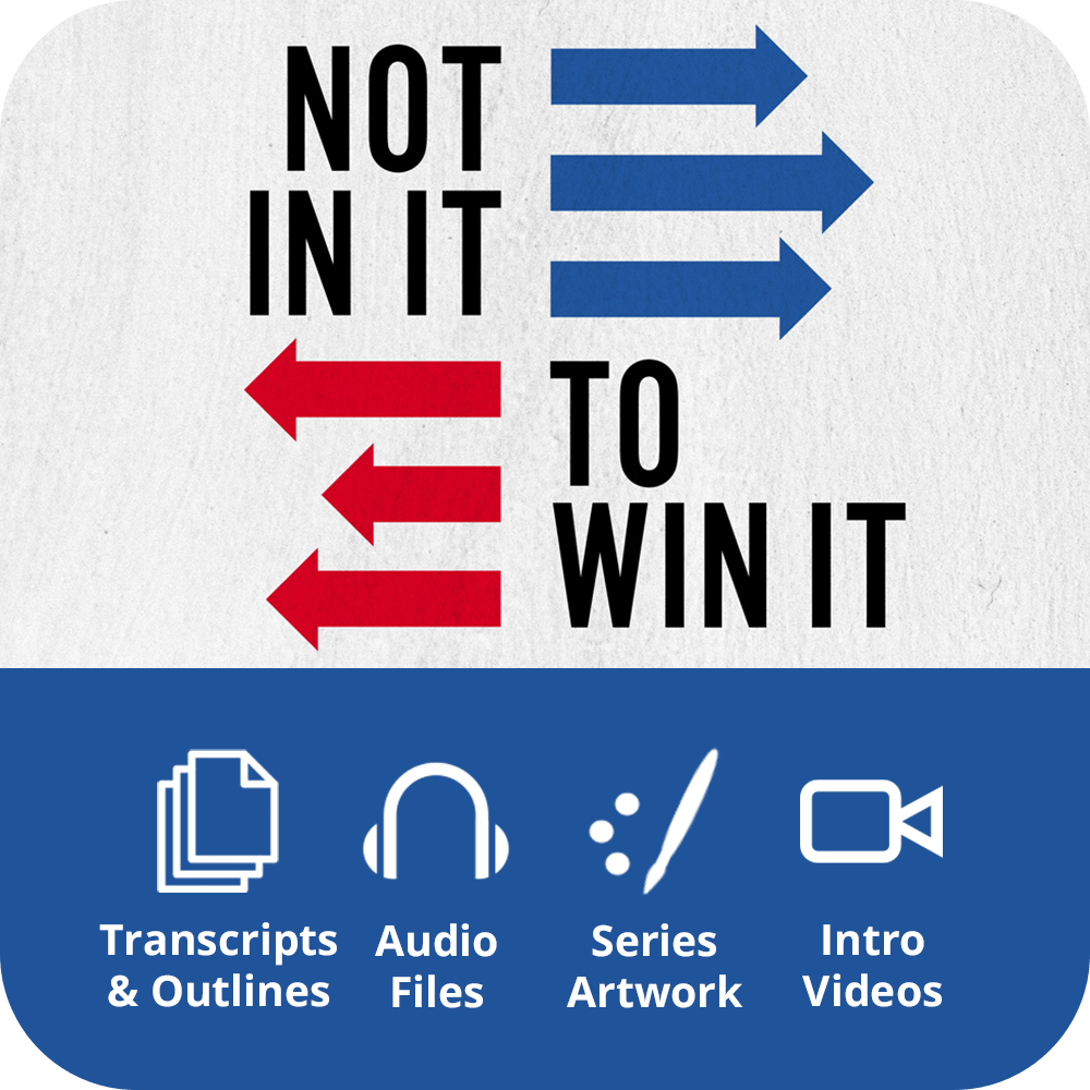 Not In It To Win It - Premium Sermon Kit | 2 - Part - Irresistible Church Network Store