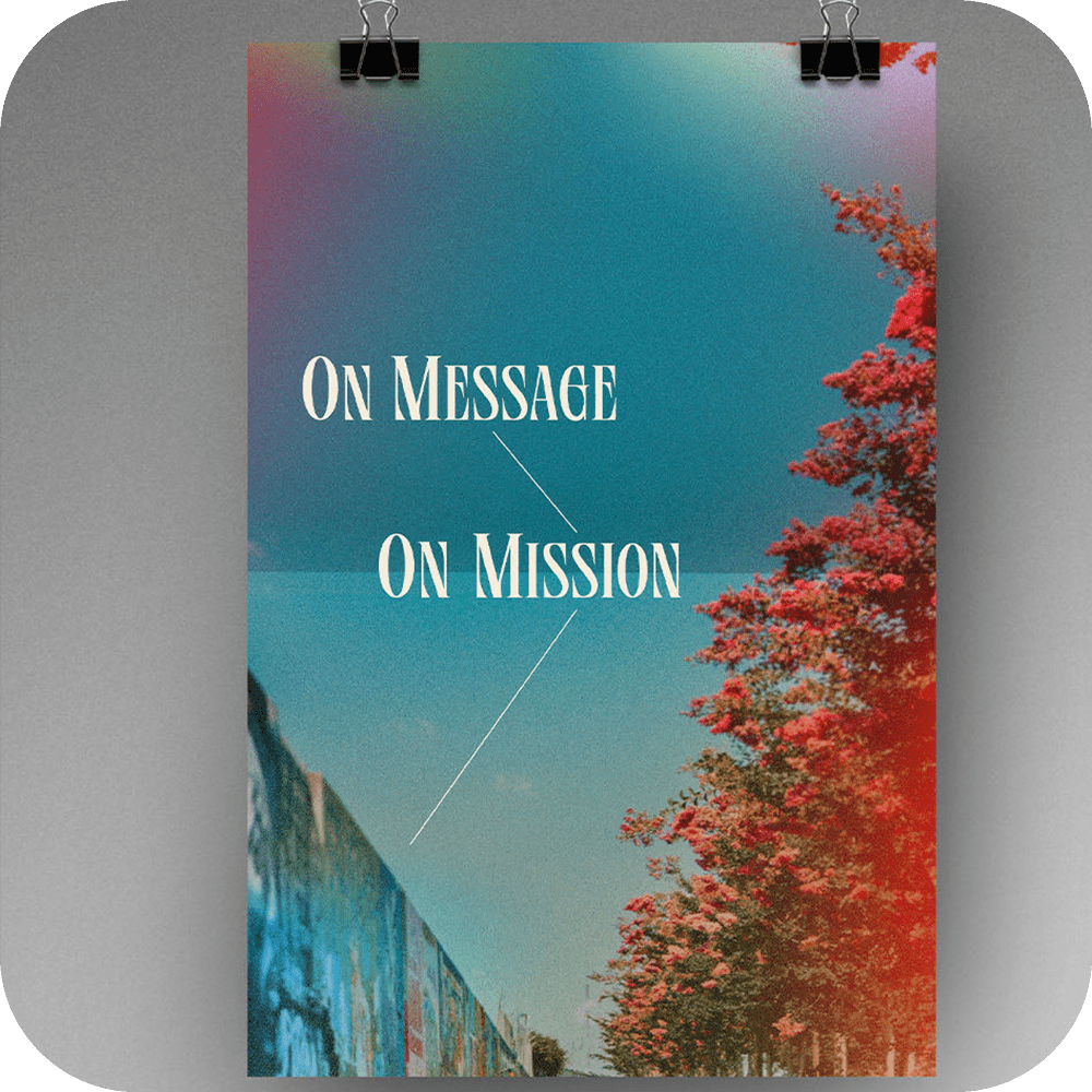 On Message, On Mission - Premium Sermon Kit I 1 - Part - Irresistible Church Network Store