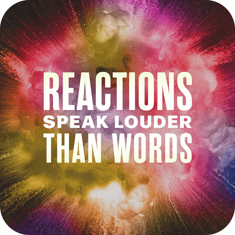 Reactions Speak Louder Than Words - Basic Sermon Kit | 3 - Part - Irresistible Church Network Store