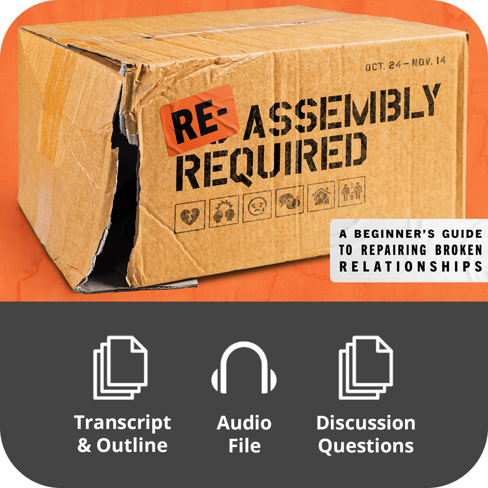 Re:Assembly Required - Basic Sermon Kit | 4 - Part - Irresistible Church Network Store