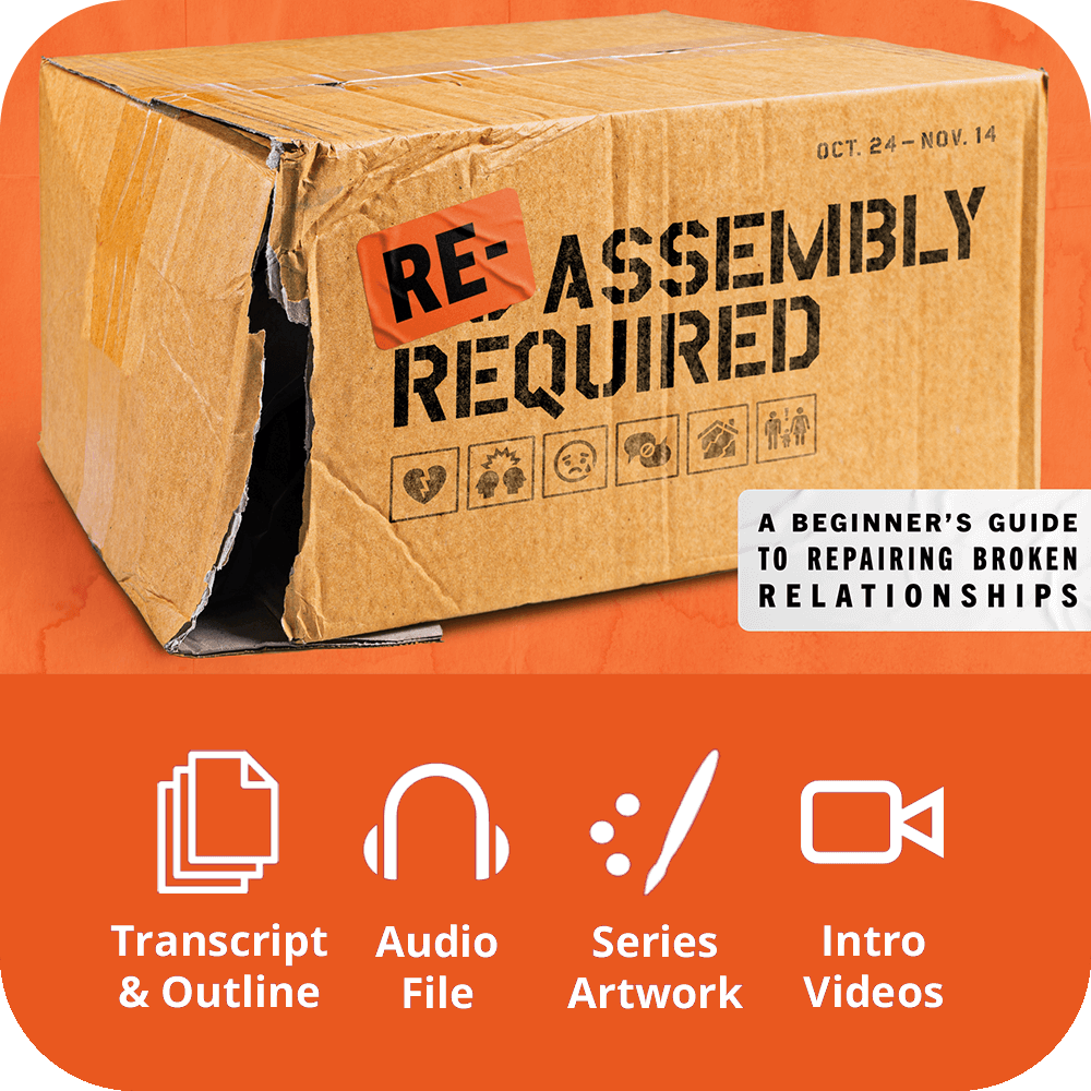 Re:Assembly Required - Premium Sermon Kit | 4 - Part - Irresistible Church Network Store