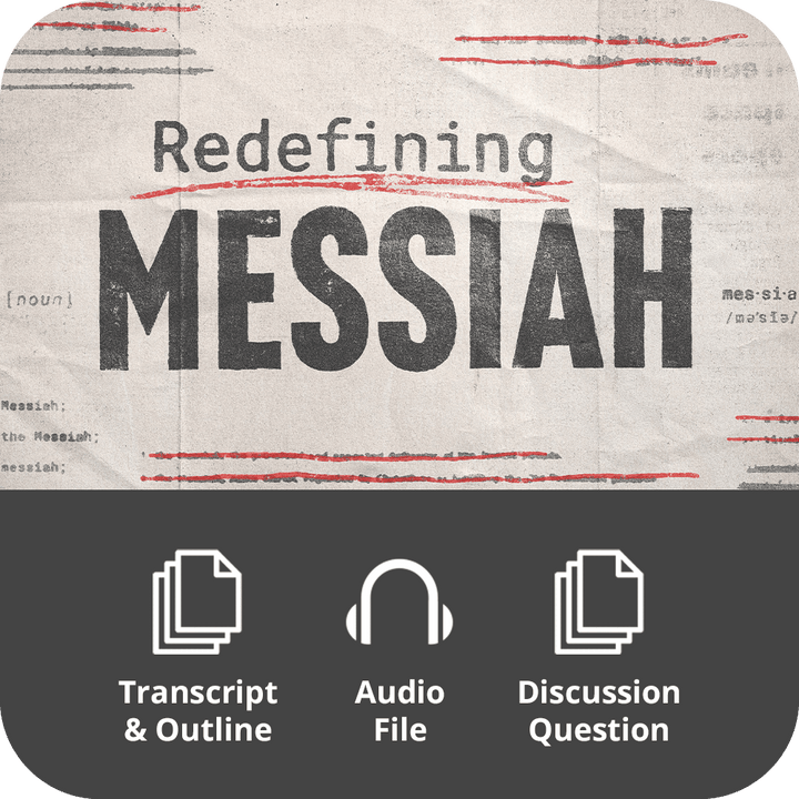 Redefining Messiah - Basic Sermon Kit I 1 - Part - Irresistible Church Network Store