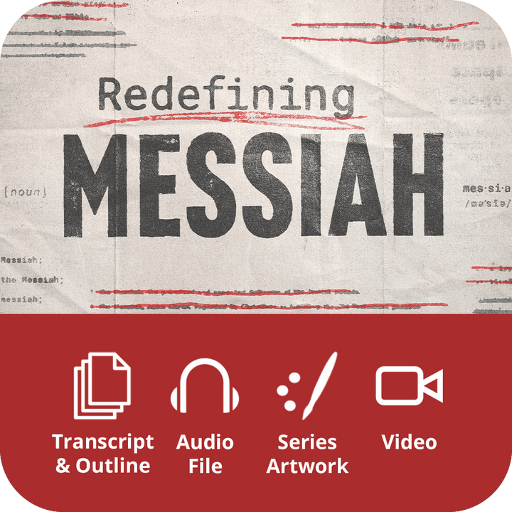 Redefining Messiah - Premium Sermon Kit I 1 - Part - Irresistible Church Network Store