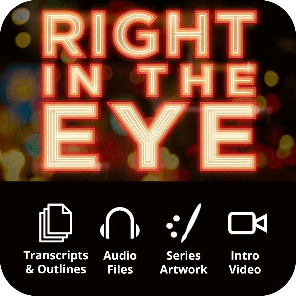 Right In The Eye Premium Sermon Kit | 6 - Part - Irresistible Church Network Store