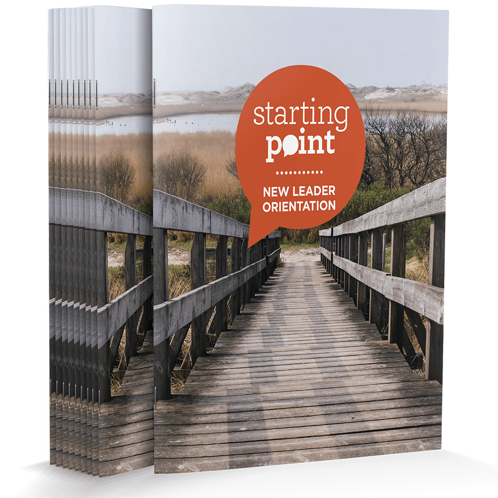 Starting Point New Leader Orientation Guide - Irresistible Church Network Store