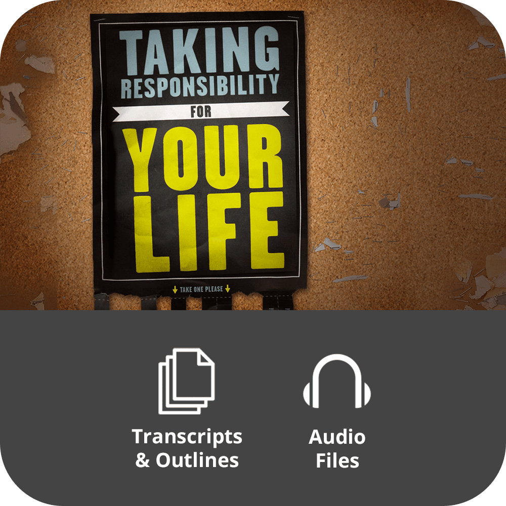 Taking Responsibility for Your Life Basic Sermon Kit | 4 - Part - Irresistible Church Network Store