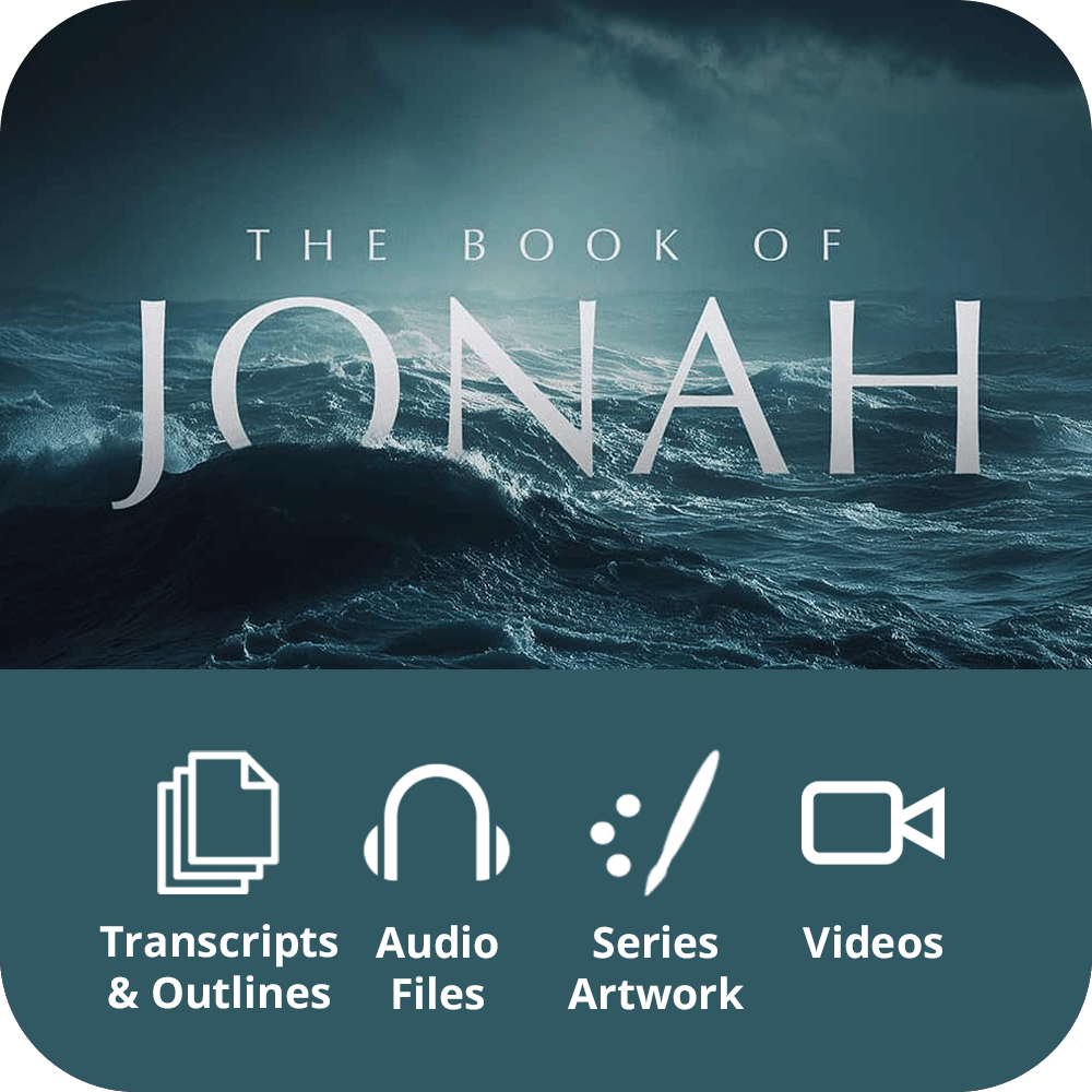 The Book of Jonah - Premium Sermon Kit I 4 - Part - Irresistible Church Network Store
