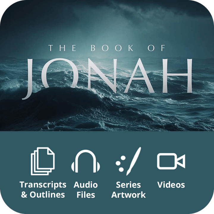 The Book of Jonah - Premium Sermon Kit I 4 - Part - Irresistible Church Network Store