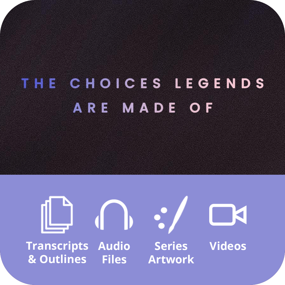 The Choices Legends Are Made Of - Premium Sermon Kit I 3-Part - Irresistible Church Network Store