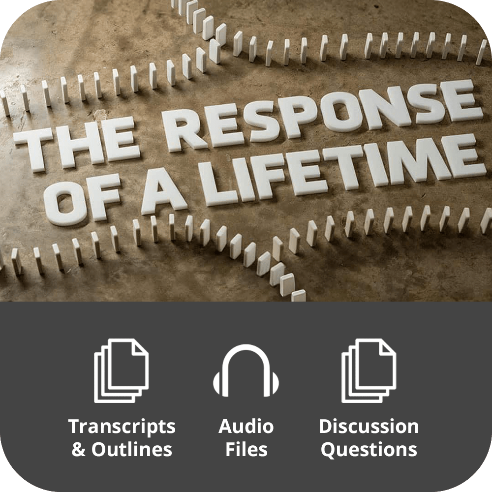 The Response of a Lifetime - Basic Sermon Kit I 3 - Part - Irresistible Church Network Store