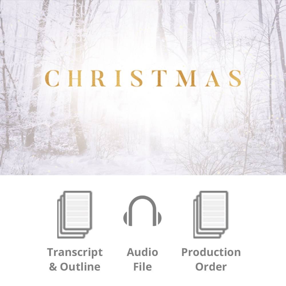 The Wonder of Christmas Basic Sermon Kit | 1 - Part - Irresistible Church Network Store