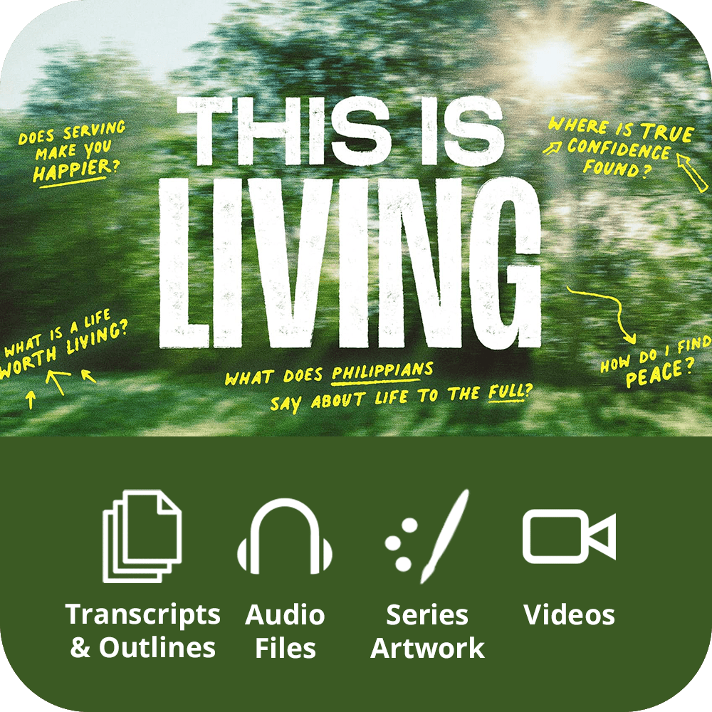 This Is Living - Premium Sermon Kit I 4 - Part - Irresistible Church Network Store