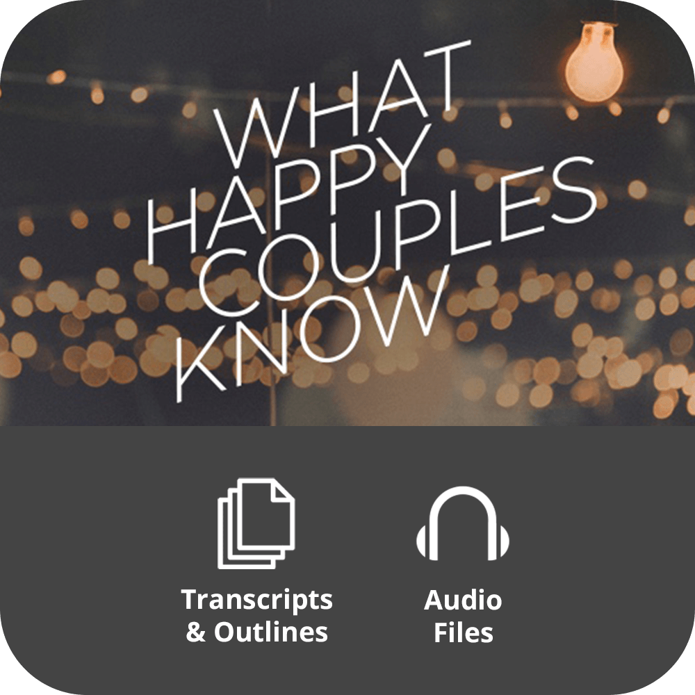 What Happy Couples Know Basic Sermon Kit | 4 - Part - Irresistible Church Network Store