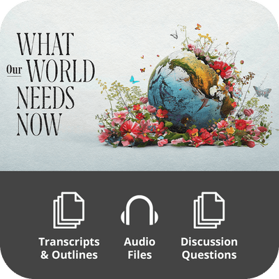 What Our World Needs Now - Basic Sermon Kit I 9 - Part - Irresistible Church Network Store