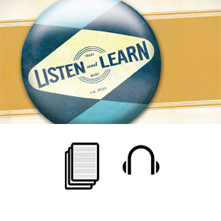 Listen and Learn Basic Sermon Kit | 3-Part
